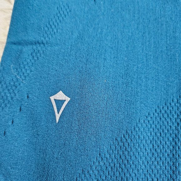 Ivivva by Lululemon Girl's Blue Athletic Tights Legging Pants Size 14 - Picture 8 of 8